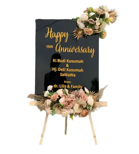 Papan Bunga Akrilik Bonjol